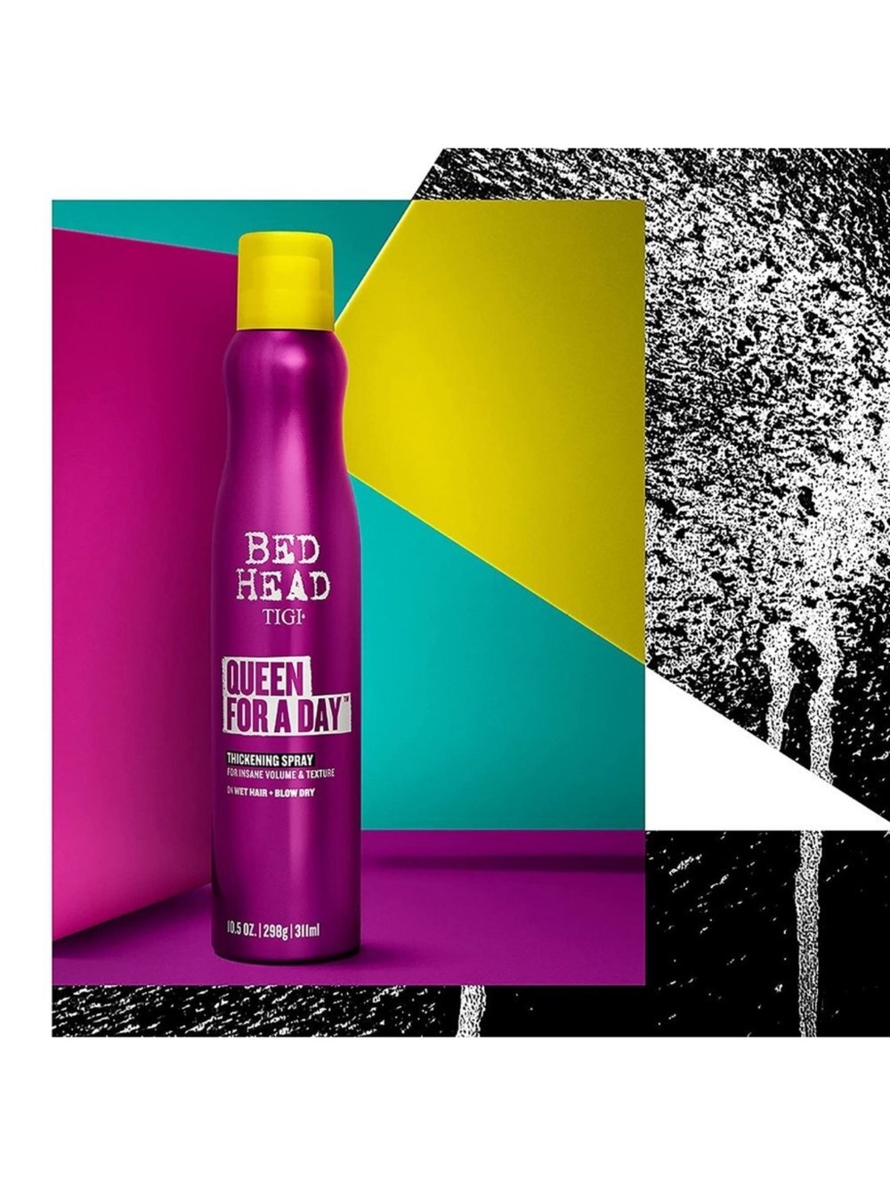 👩‍🎤 BedHead Queen For A Day Thickening Spray - Pink